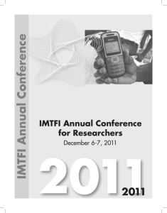 IMTFI Annual Conference