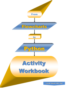 From Flowcharts To Python Activity Workbook