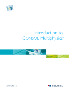 Introduction to COMSOL Multiphysics®