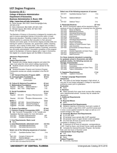 UCF Degree Programs - Undergraduate Catalog