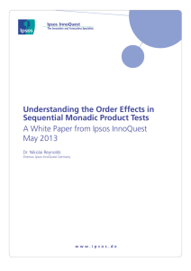 Understanding the Order Effects in Sequential Monadic