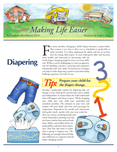 Making Life Easier: Diapering