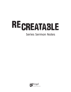 recreatable sermon notes CC.indd