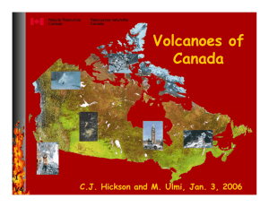 Canadian Volcanoes