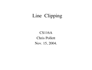 Line Clipping