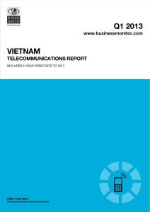Vietnam Telecommunications Report Q1 2013