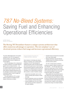 787 No-Bleed Systems: Saving Fuel and enhancing
