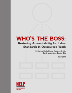 Who's the Boss - National Employment Law Project