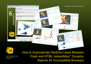 How to Automatically Redirect Users Between Flash