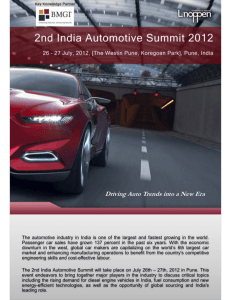 2nd India Automotive Summit: 26th