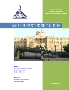 asu‐chep student guide