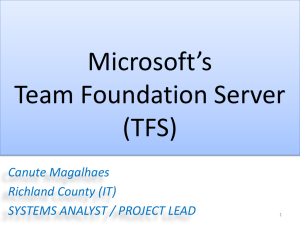 Microsoft's Team Foundation Server (TFS)