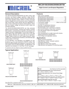 MIC29150/29300/29500/29750 - LED