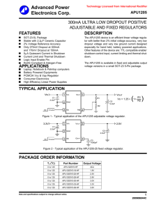 pin descriptions - Advanced Power Electronics Corp