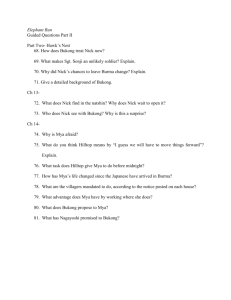 Elephant Run Guided Questions Part II Part Two