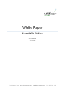 White Paper - PlanetObserver
