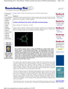 Page 1 of 4 Nanotechnology Now