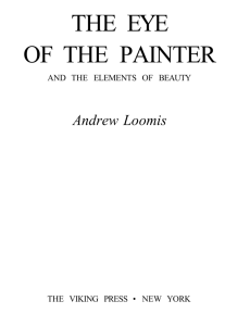 Andrew Loomis - The Eye of The Painter and The
