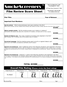 Film Review Sheet