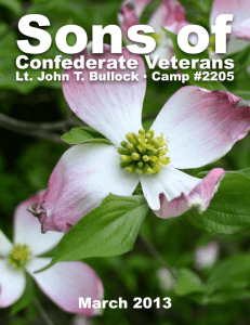 Confederate Veterans - Lt. John T. Bullock