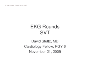 EKG Rounds SVT