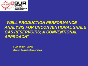 Well Production Performance Analysis for Unconventional