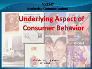 The Consumer Processing Model