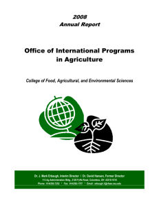 Office of International Programs in Agriculture