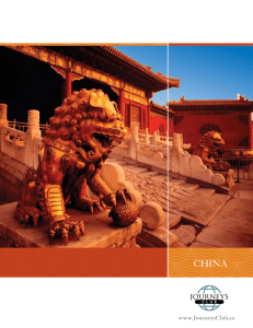China destination travel guide