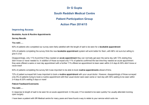Dr G Gupta South Reddish Medical Centre Patient Participation