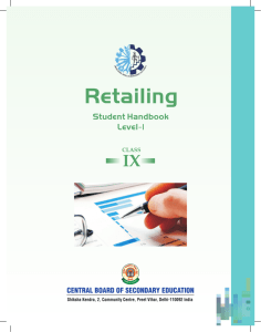 Retailing Book