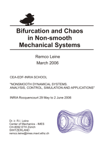 Bifurcation and Chaos in Non