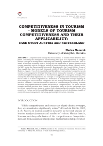 Full text  - European Journal of Tourism, Hospitality and