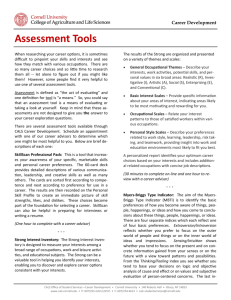 Assessment Tools - CALS