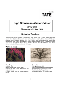 Hugh Stoneman teachers' pack