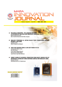 vol 6 issue 2 dec 2014 - Unit Inovasi Dan Penyelidikan