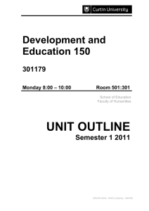 UNIT OUTLINE