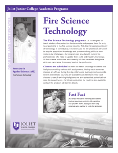 Fire Science Technology