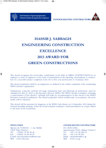 Sabbagh Award - American Society for Engineering Education