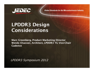 LPDDR3 Design Considerations