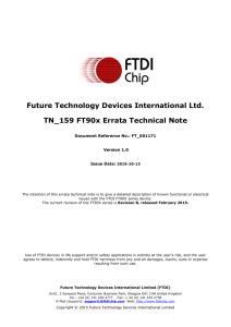TN_159 FT90x Errata Technical Note