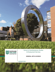 Program guide - Durham College
