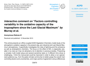Interactive comment on “Factors controlling variability in the