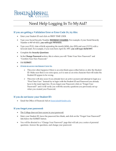 Need Help Logging In To MyAid?