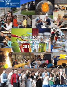 Chemistry Major Advising Handbook