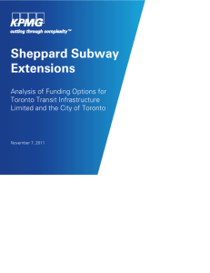 Sheppard Subway Extensions