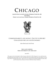 CHICAGO - University of Chicago Law School