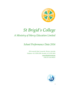 St Brigid's School Performance Report