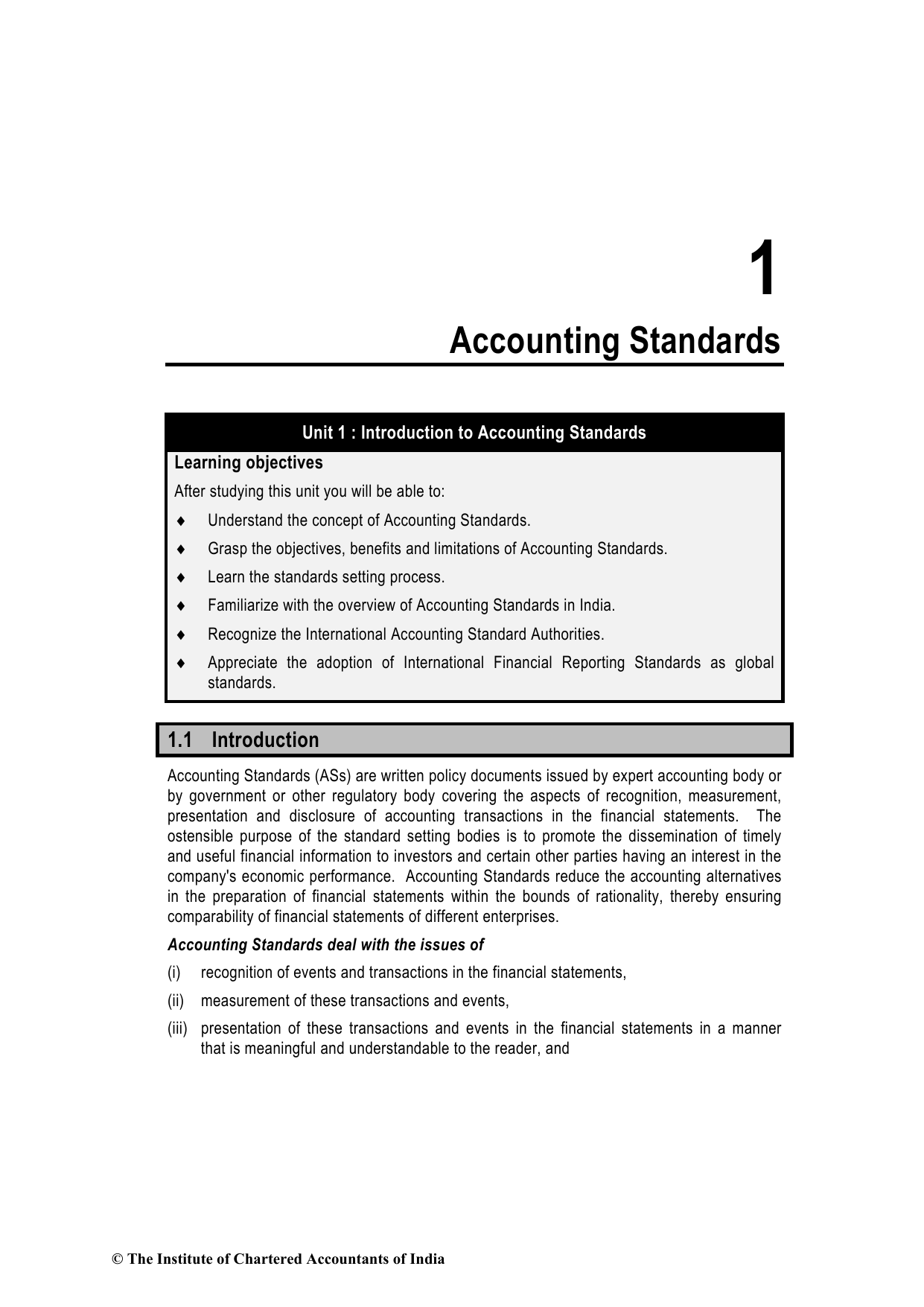 research paper on accounting standards