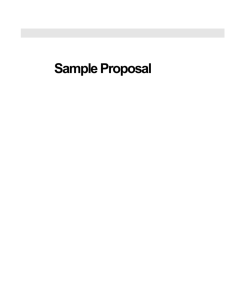 Sample Proposal - Drug Court MIS